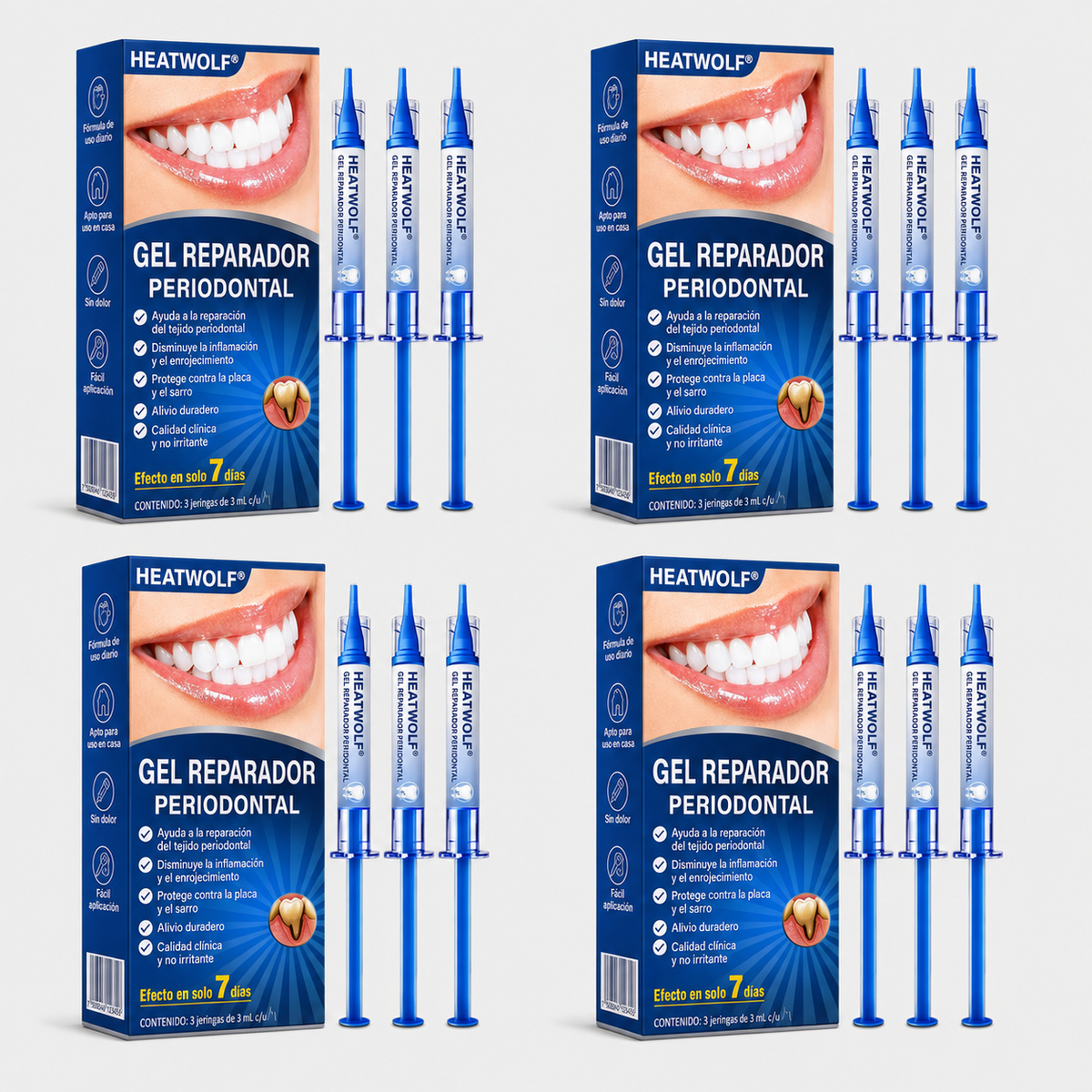 🇲🇽🍄🦷2️⃣ HEATWOLF® GumRevive Gel Reparador Periodontal