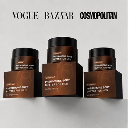 CureVivo® Mantequilla Corporal Perfumada para Hombre