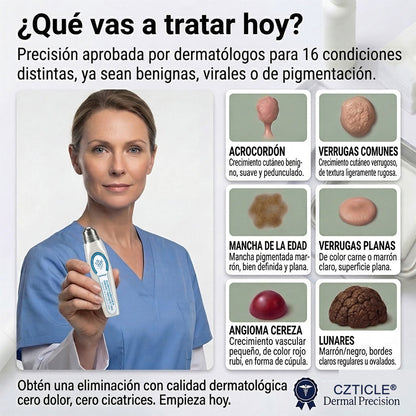 Instalación registrada ante COFEPRIS丨🧩 Eliminador de acrocordones y manchas en 7 días Pluma roll-on avanzada, sin dolor y sin dejar cicatrices