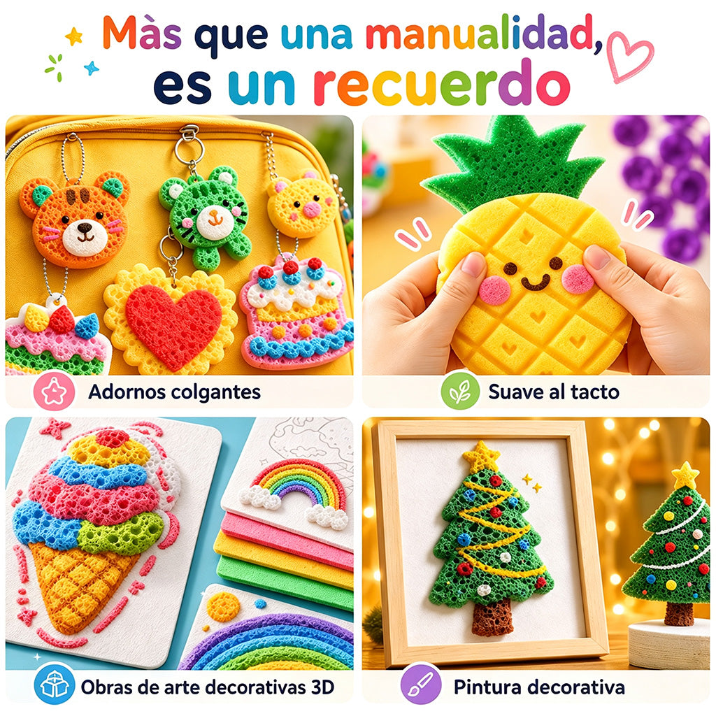 💥 Último día: 50% de descuento🔥丨IEY® Pluma de Arte 3D en Relieve – Crea arte 3D táctil en casa