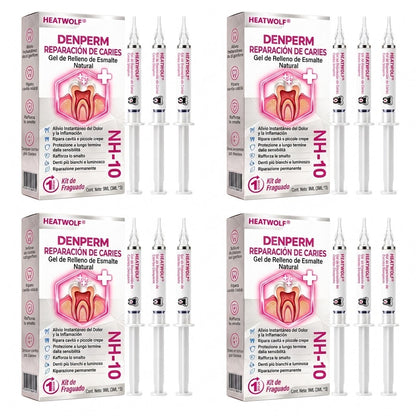 HEATWOLF® DenPerm Gel Rellenador para Reparación de Caries y Esmalte Dental Natural🎈