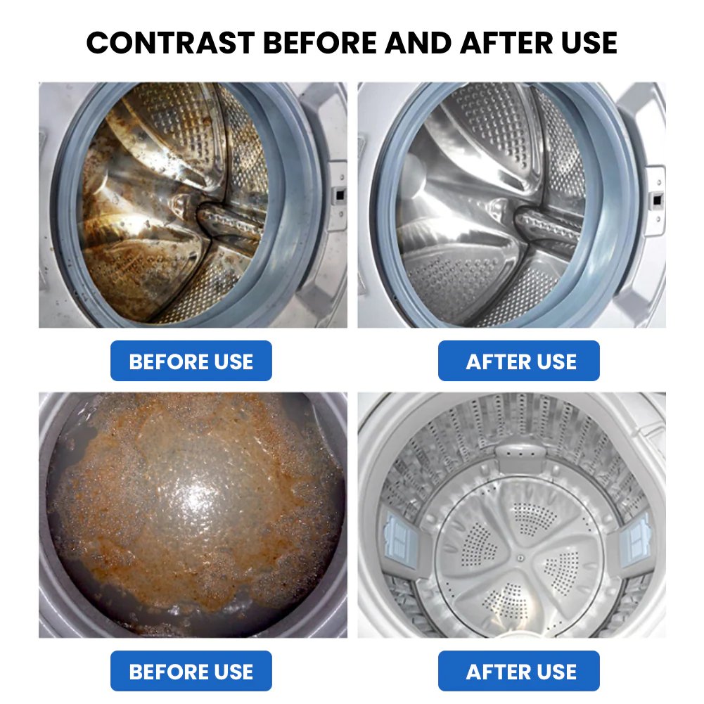 🔥 BVJ® Powerful Washer Deep Cleaner Tablets – 🛒Eliminate Hidden Bacteria & Bad Smells Fast