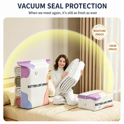 🚚78% OFF,FREE SVOZK® 🎉No-Pump 3D Vacuum Storage Bags