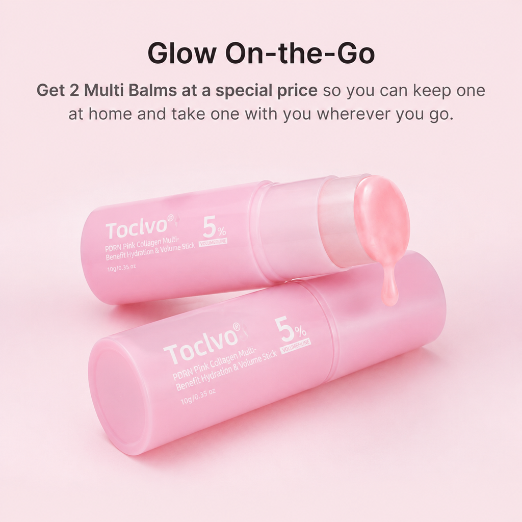 🔥50% off on the last day丨🎨Toclvo® PDRN Pink Collagen Multi-Benefit Hydration & Volume Stick