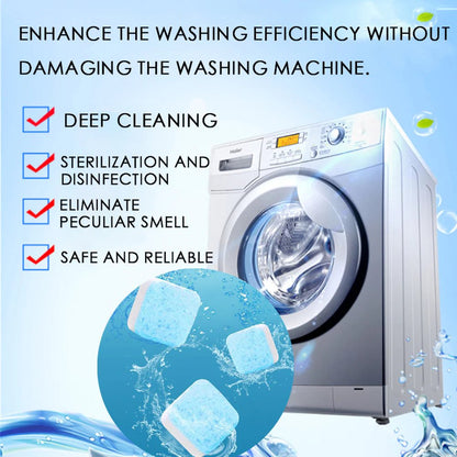 🔥 BVJ® Powerful Washer Deep Cleaner Tablets – 🛒Eliminate Hidden Bacteria & Bad Smells Fast