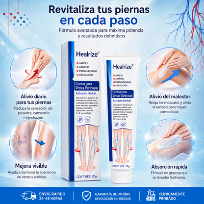 Healrize® Crema de Cuidado y Confort para Piernas