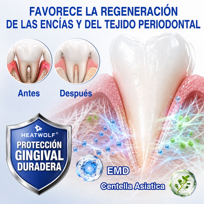 🇲🇽🍄🦷2️⃣ HEATWOLF® GumRevive Gel Reparador Periodontal