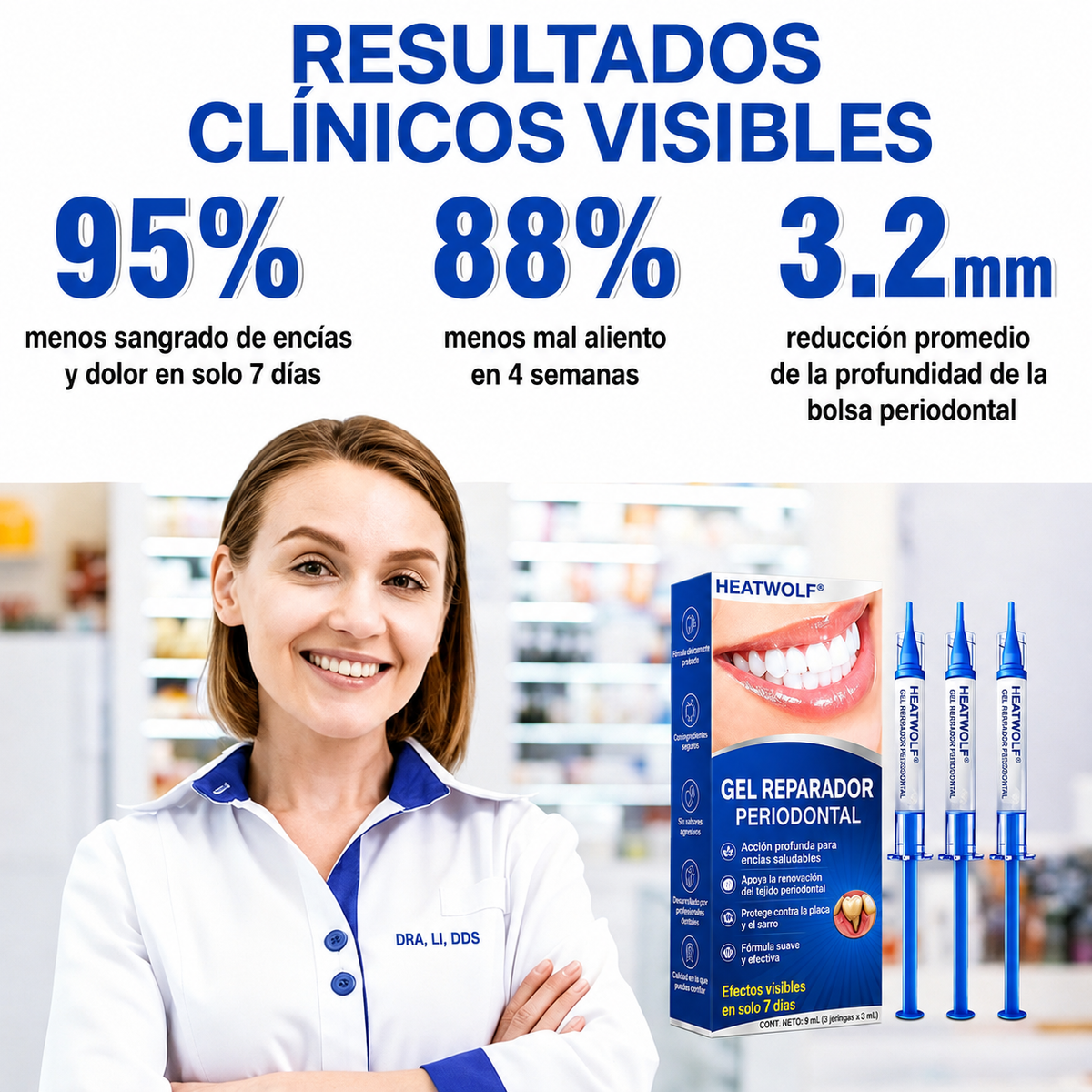 🇲🇽🍄🦷2️⃣ HEATWOLF® GumRevive Gel Reparador Periodontal