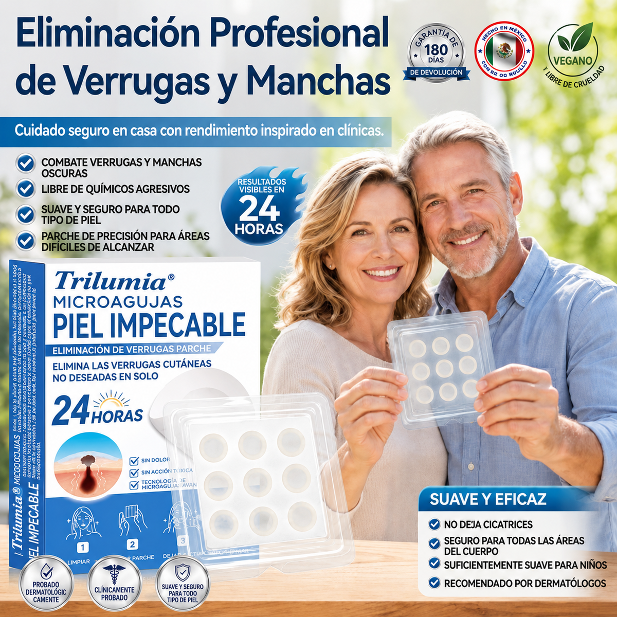 🍄1️⃣𝑻𝒊𝒆𝒏𝒅𝒂 𝑶𝒇𝒊𝒄𝒊𝒂𝒍 | 𝑻𝒓𝒊𝒍𝒖𝒎𝒊𝒂® 🌿 𝑀𝑖𝑐𝑟𝑜𝑎𝑔𝑢𝑗𝑎𝑠 𝑃𝑖𝑒𝑙 𝐼𝑚𝑝𝑒𝑐𝑎𝑏𝑙𝑒 𝐸𝑙𝑖𝑚𝑖𝑛𝑎𝑐𝑖ó𝑛 𝐷𝑒 𝑉𝑒𝑟𝑟𝑢𝑔𝑎𝑠 𝑃𝑎𝑟𝑐ℎ𝑒 (𝑃𝑎𝑟𝑎 𝑎𝑐𝑟𝑜𝑐𝑜𝑟𝑑𝑜𝑛𝑒𝑠, 𝑝𝑒𝑞𝑢𝑒ñ𝑎𝑠 𝑖𝑚𝑝𝑒𝑟𝑓𝑒𝑐𝑐𝑖𝑜𝑛𝑒𝑠 𝑐𝑢𝑡á𝑛𝑒𝑎𝑠, 𝑣𝑒𝑟𝑟𝑢𝑔𝑎𝑠, 𝑙𝑢𝑛𝑎𝑟𝑒𝑠, 𝑚𝑎𝑛𝑐ℎ𝑎𝑠 𝑑𝑒 𝑙𝑎 𝑒𝑑𝑎𝑑 𝑦 𝑝𝑟𝑜𝑏𝑙𝑒𝑚𝑎𝑠 𝑑𝑒 𝑝𝑖𝑔𝑚𝑒𝑛𝑡𝑎𝑐𝑖ó𝑛.)