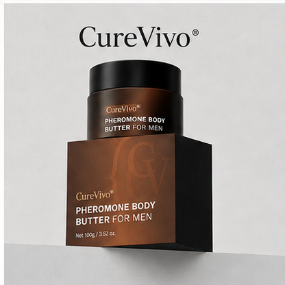 CureVivo® Mantequilla Corporal Perfumada para Hombre