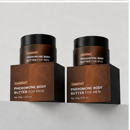 CureVivo® Mantequilla Corporal Perfumada para Hombre