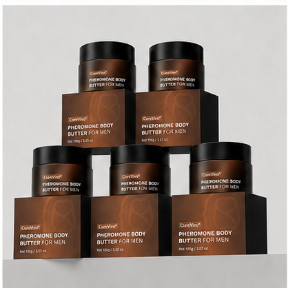 CureVivo® Mantequilla Corporal Perfumada para Hombre